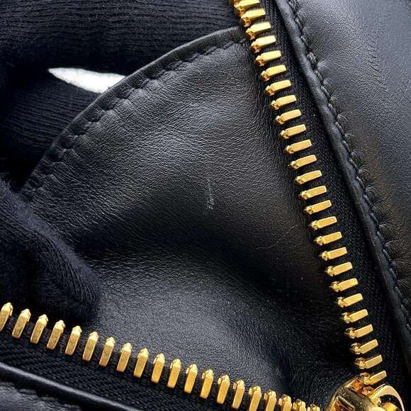 Miu Miu Handbag Arcadi Leather MIUMUU Shoulder Bag Black - Picture 11 of 11